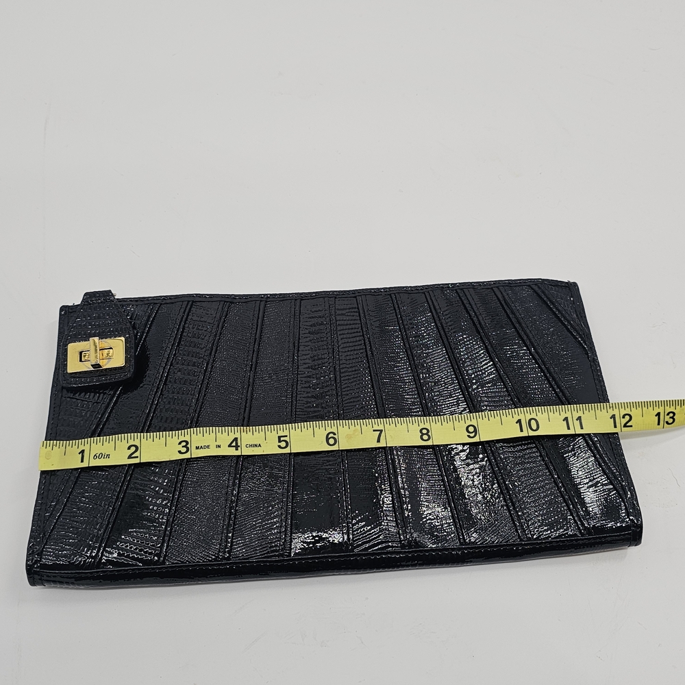 Perlina Clutch Bag Black